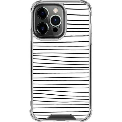 Freehand Stripes iPhone 16 Pro Clear Case